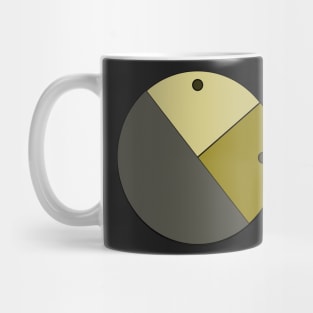 abstract clock design Mug